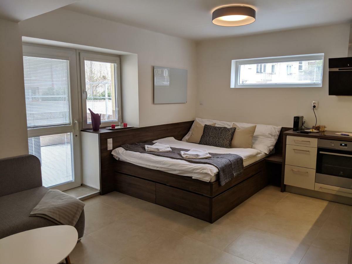 Ap10 - Apartments 4U Brezinova "Overnight Simply" Hradec Kralove Ngoại thất bức ảnh